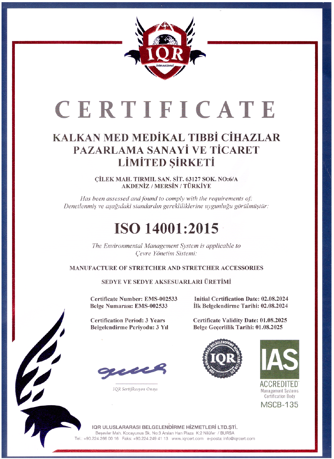 ISO 14001-2015-2025